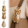 Dog Hair Storage Cute Pendant Keychain Bag Ornament,Creative Cartoon Pet Hair Pendant