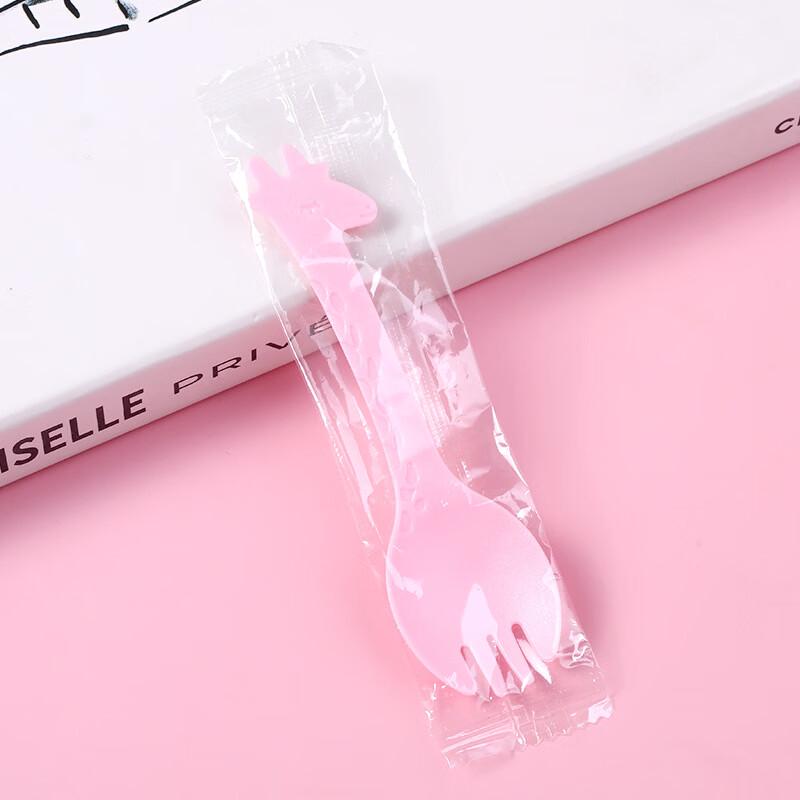 Disposable Giraffe Spoons (100-Pack)