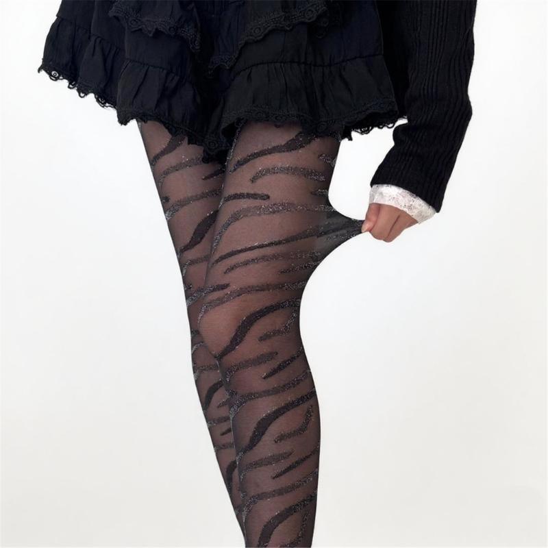 Sheer Invisible Women's Tights Home Pattern Slim Fit Nonslip Comfort Practical Nylon for Everyday Wear