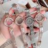 Fashion Light Luxury Women'S Watch Transparent Rhinestone Fashion Personality Niche With Watch Female Style