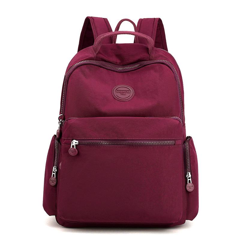 Neuer Rucksack Modetrend Rucksack mit großer Kapazität Reise kann Trolley befestigen