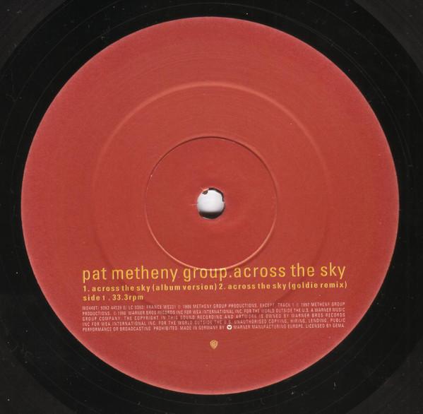 

12inch Record PAT METHENY GROUP - Across The Sky W0448T936244539 Warner Bros. Re 1998 Germany Dance & Electronica Used