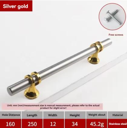 12 Pcs Modern Zinc Alloy Black Gold Door Handles Kitchen Cabinet Handles Solid Drawer Knobs Fashion Furniture Handle Hardware