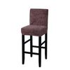 Stretch Bar Stool Covers Stretch Bar Stool Chair Covers, Counter Height Chairs Covers for Kitchen Dining Room Cafe Furniture