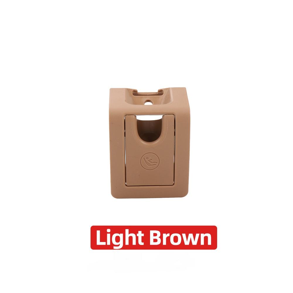 Rear Seat Hook ISOFIX Cover For Lexus ES UX Child Restraint Cover 7373106010C0 Car Rear Seat Hook Buckle Black Brown