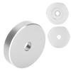 45 RPM Record Turntable Adapter Large Hole Conversion Sheet   Black Clamp Adapter for Most Big Hole Records