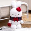 Plush Rabbit Charming Cushion Toy With Short Plush Material Ideal For Gifts Collectibles And