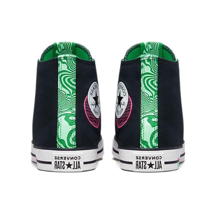 Converse Chuck Taylor All Star Casual Versatile Durable High-Top Canvas Shoes Unisex Sneakers Black A02408C