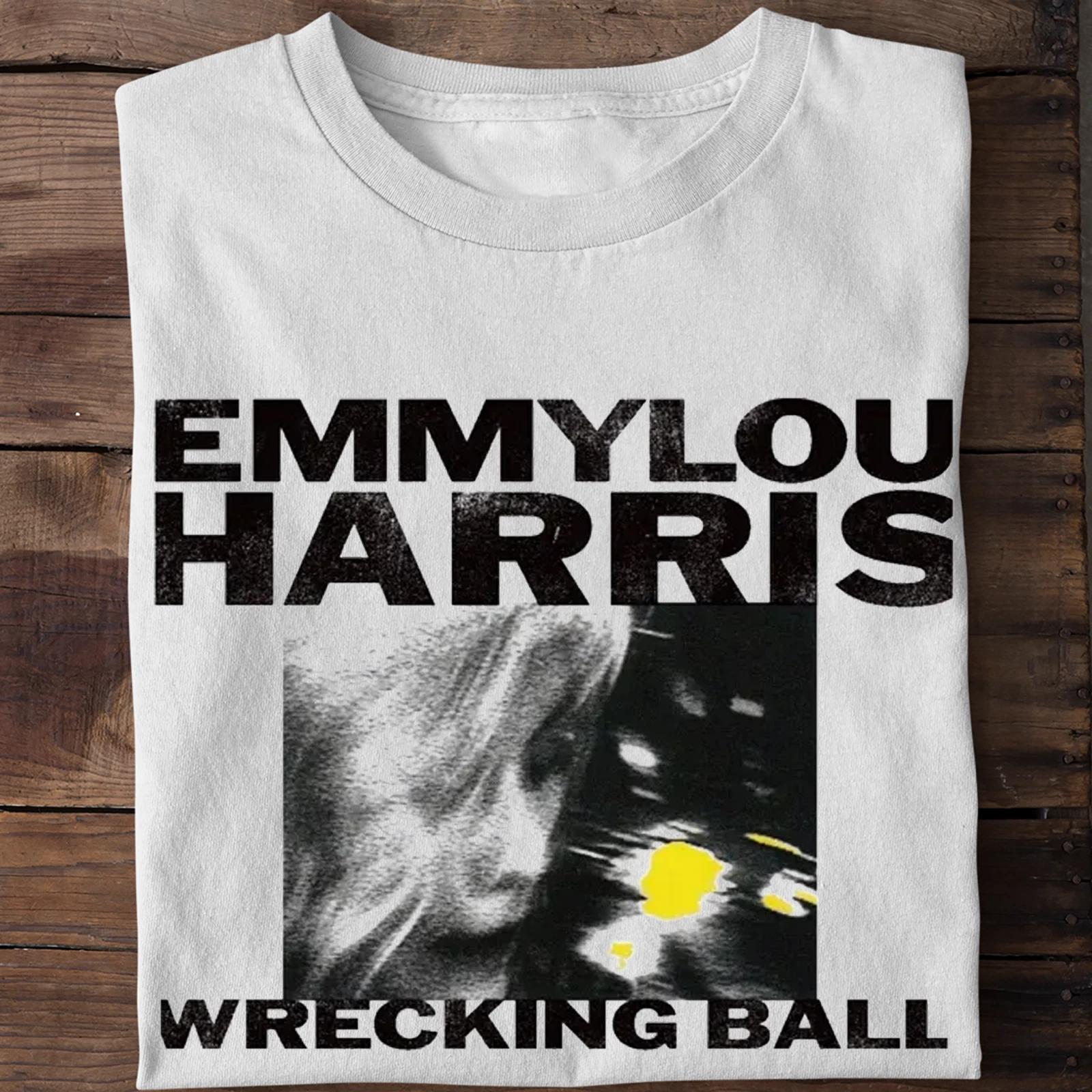 Collection Emmylou Harris Wrecking Ball Gift For Fan White S-2345XL T-shirt TMB1 S