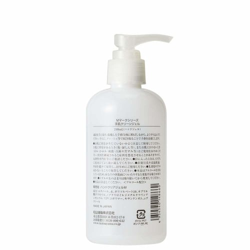M-mark Hand Clean Gel, Colorless, Transparent, 240mL