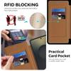 KEYSION Leather Flip Wallet Case for Samsung Galaxy S25 S26 Ultra 5G S26+ S25 FE Card Slots Magnetic 360 Ring Stand Phone Cover