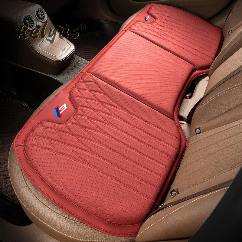 Weiches Auto-Sitzkissen PU-Leder Belüftet Ganzjahres-Sitzkissenbezüge für BMW 3er Serie 3GT G20 G21 G28 F30 F31 F34 F35 F36