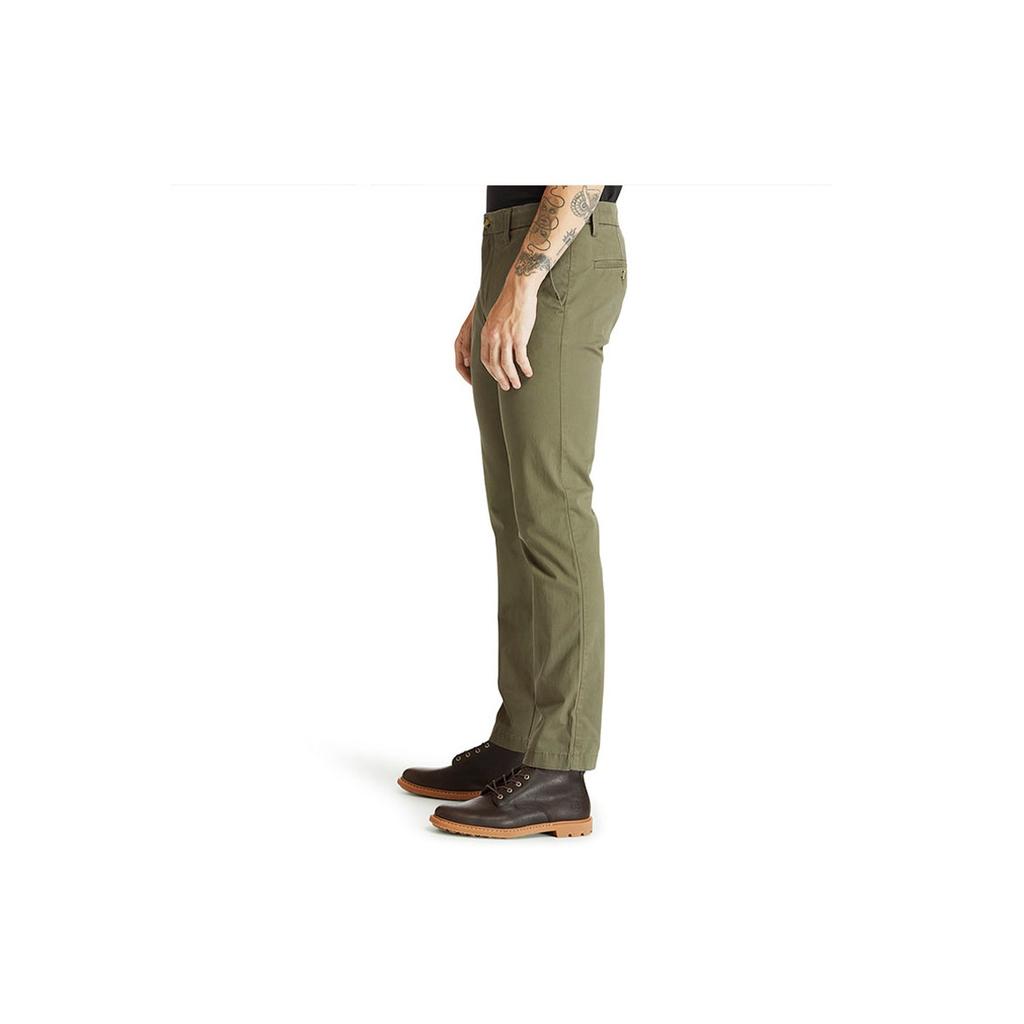 Timberland Casual Comfortable Slim Fit Classic Khaki Pants Men bottoms Green A2BYYA58