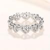 1pc Heart-shaped Chain Link, A Simple and Fashionable Heart-shaped Ring Jewelry, A Fashionable and Personalized Single Ring
