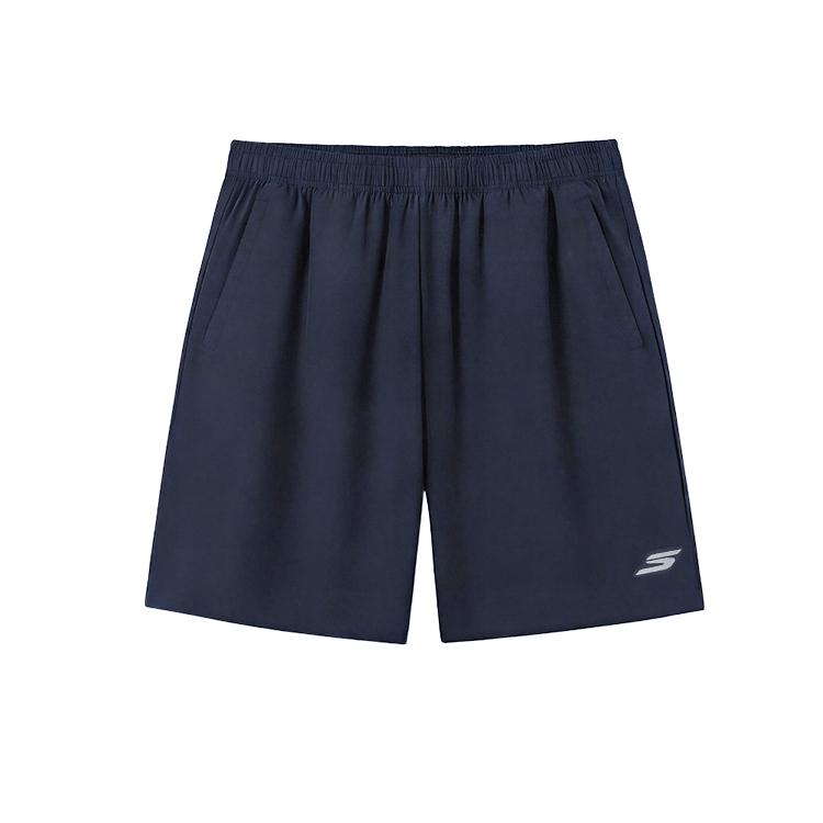 Skechers Comfortable Lightweight Breathable Multifunctional Versatile Sports Fashion Simple Casual Shorts Unisex shorts P226M379-026R