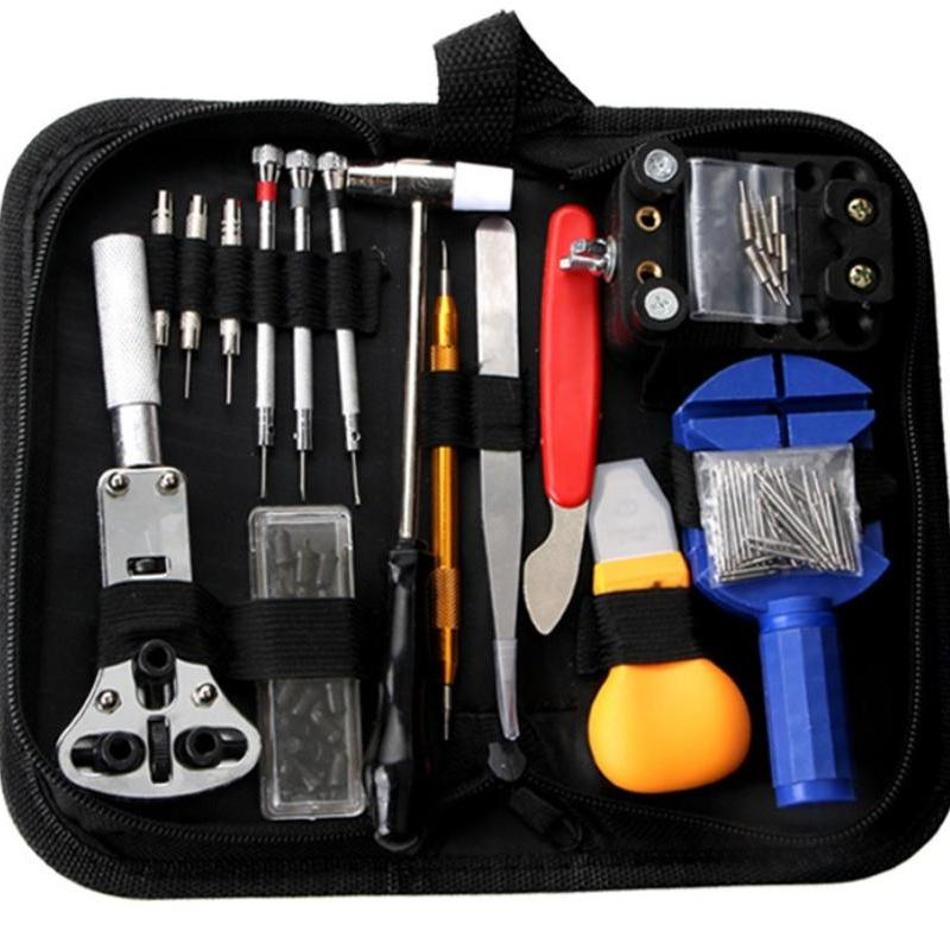 Manufacturer Germany 147 Pieces Watch Clock Link Pin Dissolve Opener Case Repair Tool Kit Opener Link Spring Lever Remover Watch