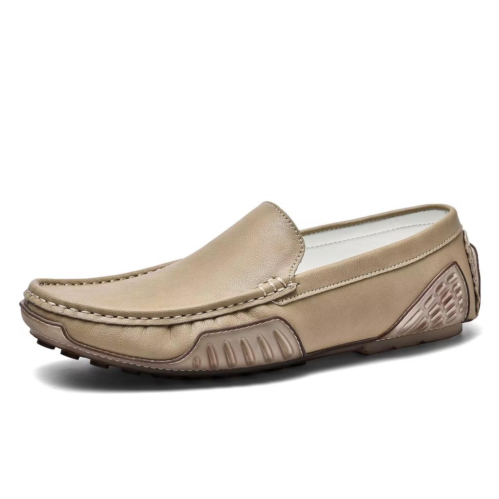 Loafers Men Luxury Brand Shoes Leather Casual Italian Shoes Men's Moccasins Mocassin Homme Mocasines Hombre Slip-ons Loafer