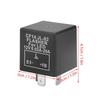 Flasher Relay, CF14 JL-02 3-Pin 12V LED Flasher Flash Relay 0.02A-20A for Turn Signal Light Hyper Flash Fix - Waterproof, Dustproof, Long Life