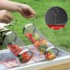 Stainless Steel Rotating BBQ Grill Basket