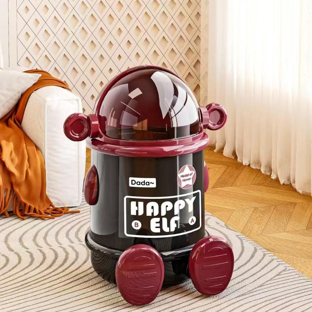 Elegant Large-Capacity Trash Can with Foot Pedal & Lid for Home Use: Kitchen, Living Room, Bedroom, Bathroom, Toilet. Plastic Bin & Paper Basket.