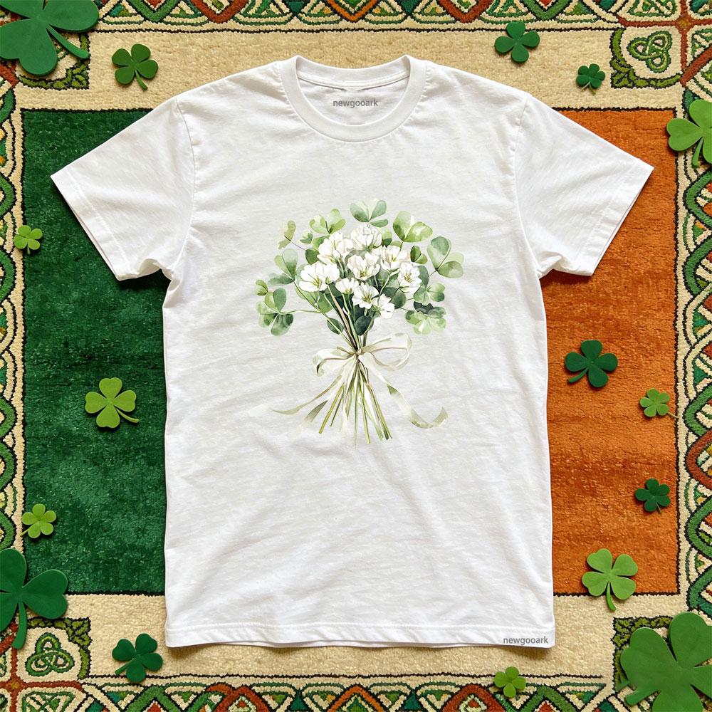 Saint Patrick green Retro t shirt Unisex cotton Casual festival printed T shirt funny Unisex Adult lucky Irish Party tee S