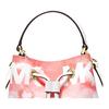 New MICHAEL KORS Suri Canvas Bucket Bag, Handbag, Shoulder Bag, Crossbody Bag Small Women's Watermelon Red 35T1GU2C5I-GRAPFRUT-MLT