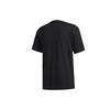 Adidas Originals Large Logo Print Sports Crew Neck Short Sleeve T-Shirt Men Tops Black GH9489