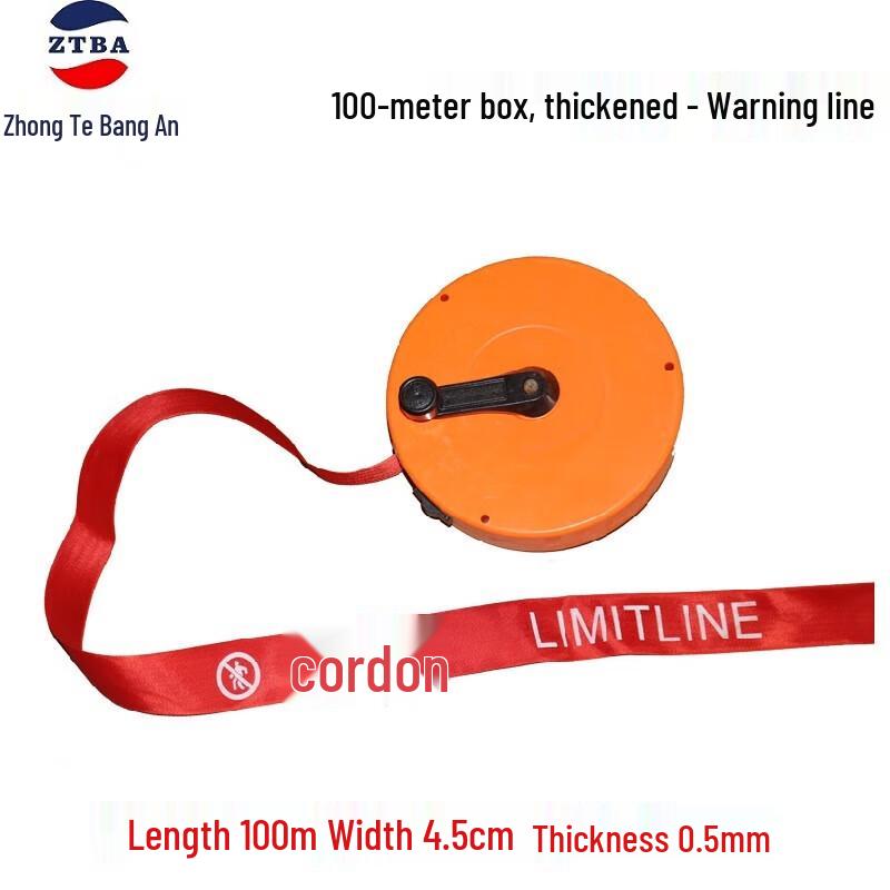 Zhongte Bangan Thickened Warning Tape 100m 100m