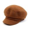 Universal Chemistry Deep Beige Wool Newsboy Cap