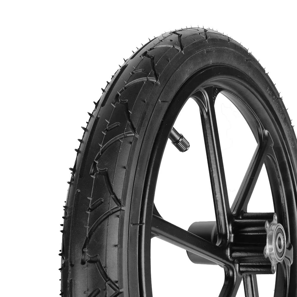 16 Inch Front Disc Brake Wheels 16x1.75 Tire Inner Tube Alloy Rim For Electric Scooters E-bike Folding Bicycles Accessories