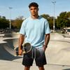 Men's Loose Fit Layer Shorts with Pockets, Lightweight Training Shorts for Gym Beach and