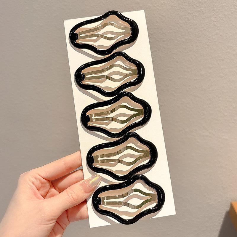 Y2K Dopamine Color Pentagram Small Hair Clip for Women & Kids - Cute Bangs & Side Hair Accessory