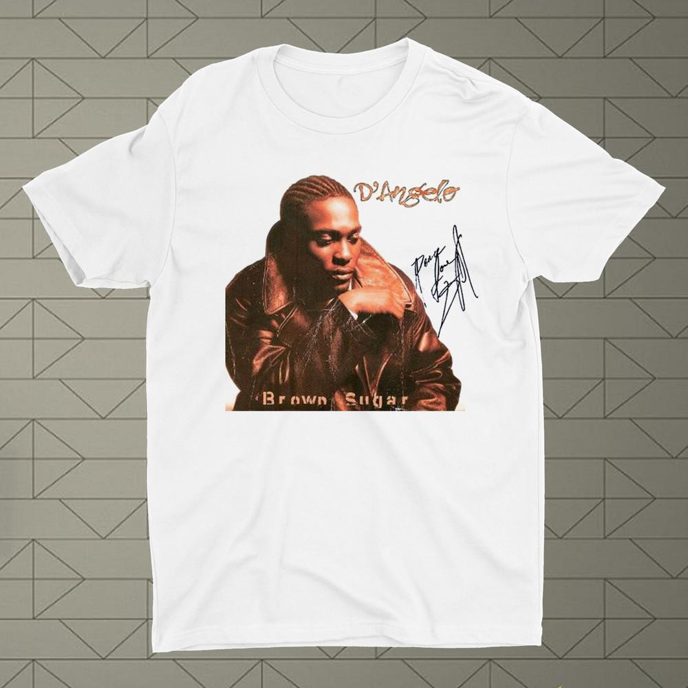 D Angelo Brown Sugar Album T Shirt White All Size S-5Xl AR1471 Unisex T-Shirt XXXXL