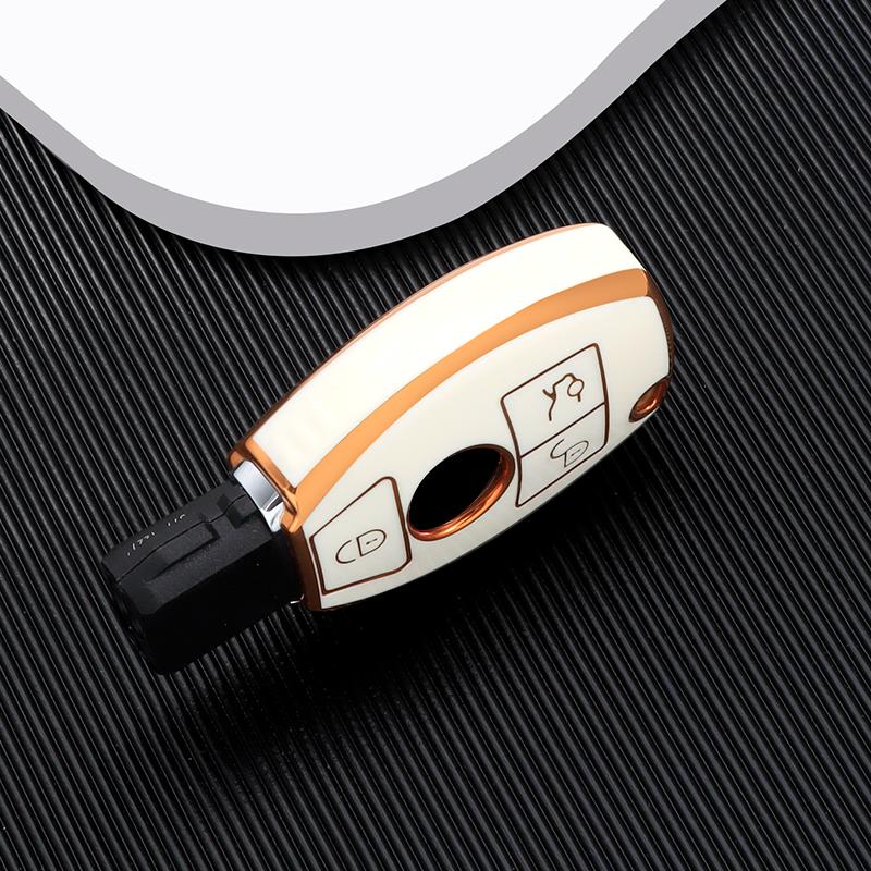 For Mercedes Benz A B C E Class Gls Gla Glk Glc Cls Cla Amg W204 W205 W212 W463 W176 Soft Tpu Car Key Case Protector Accessories