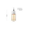 Nordic Retro Glass Pendant Light for Dining, Living Room, Bar, Cafe