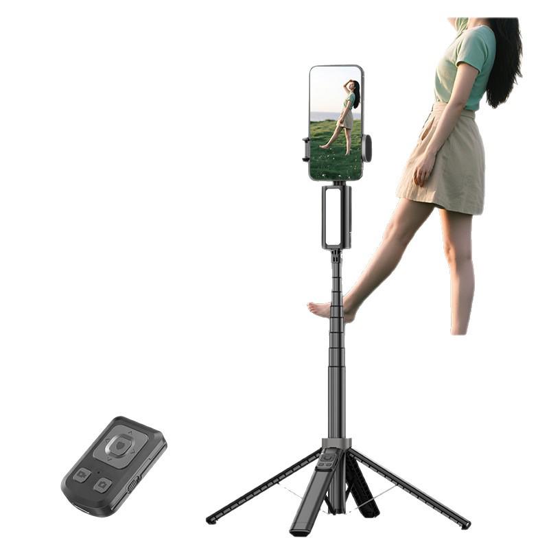Selfie Stick with Fill Light & AI Face Tracking for Live Streaming & Photography
