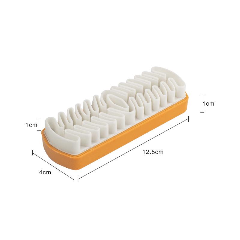 Suede Shoe Cleaning & Polishing Brush with Soft Bristles for Nubuck