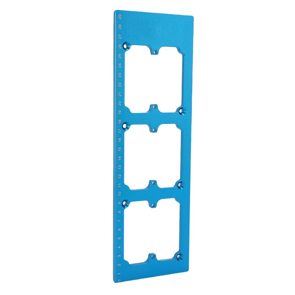 86 Type Wire Box Template Aluminum Alloy 86 Type Socket Box Hole Die for Office Shopping Mall Hotel