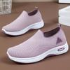 New Women's Non-slip Non-tired Feet Anti-odor Walking Casual Sneakers - Breathable Mesh Soft Sole Design Fashionable and Comfortable