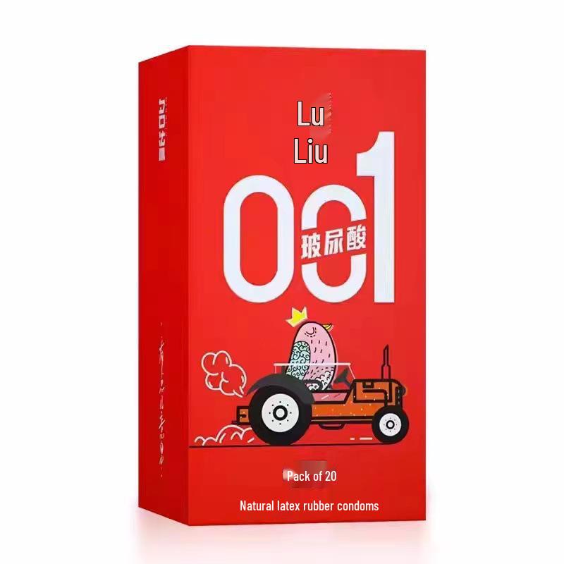 Mingliu Dynamic Ribbed Ultra-Thin Lubricated Condoms - Stylish Set for a Smooth Experience