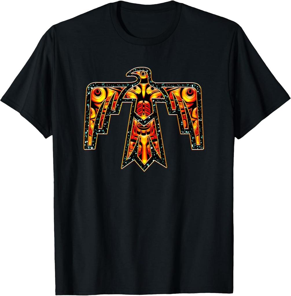 NEW LIMITED! Thunderbird Native American Symbol Power Eagle Tee - MADE IN USA