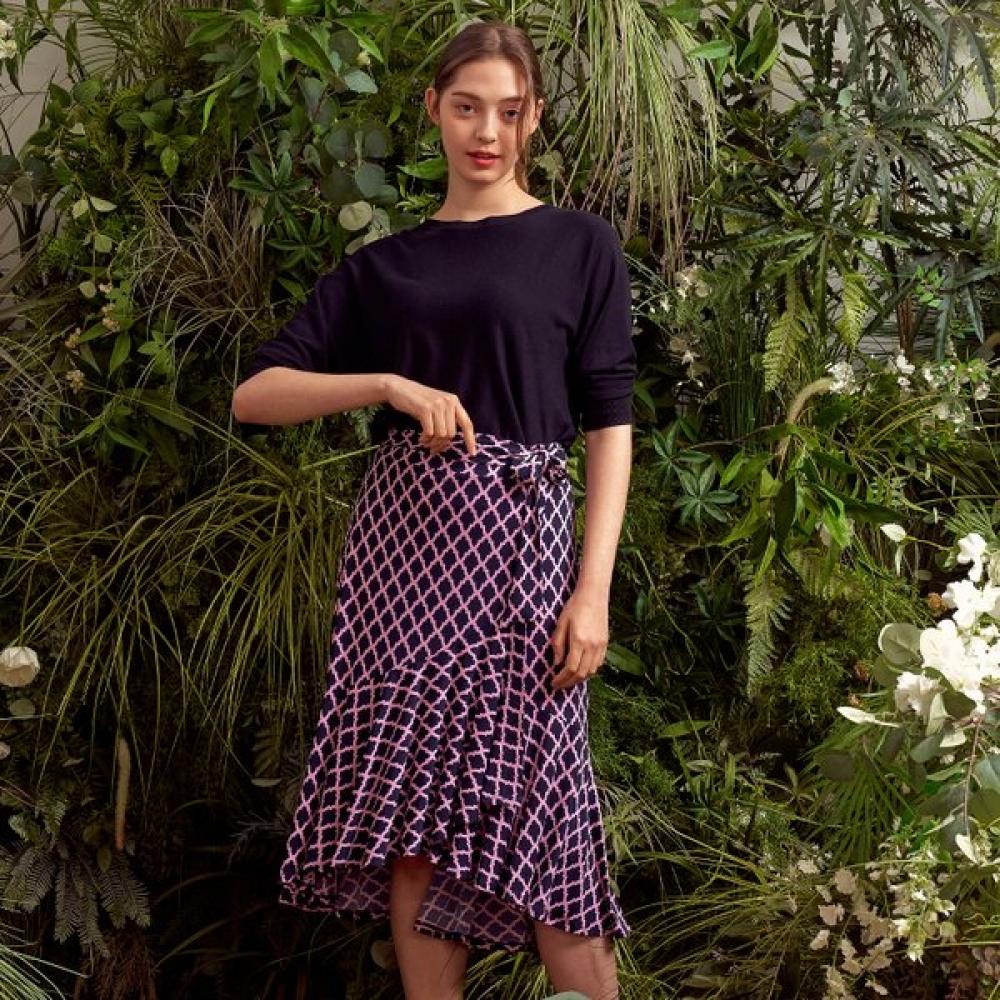 Lipbbam Vivienne Frill Wrap Skirt Ldm57bd01