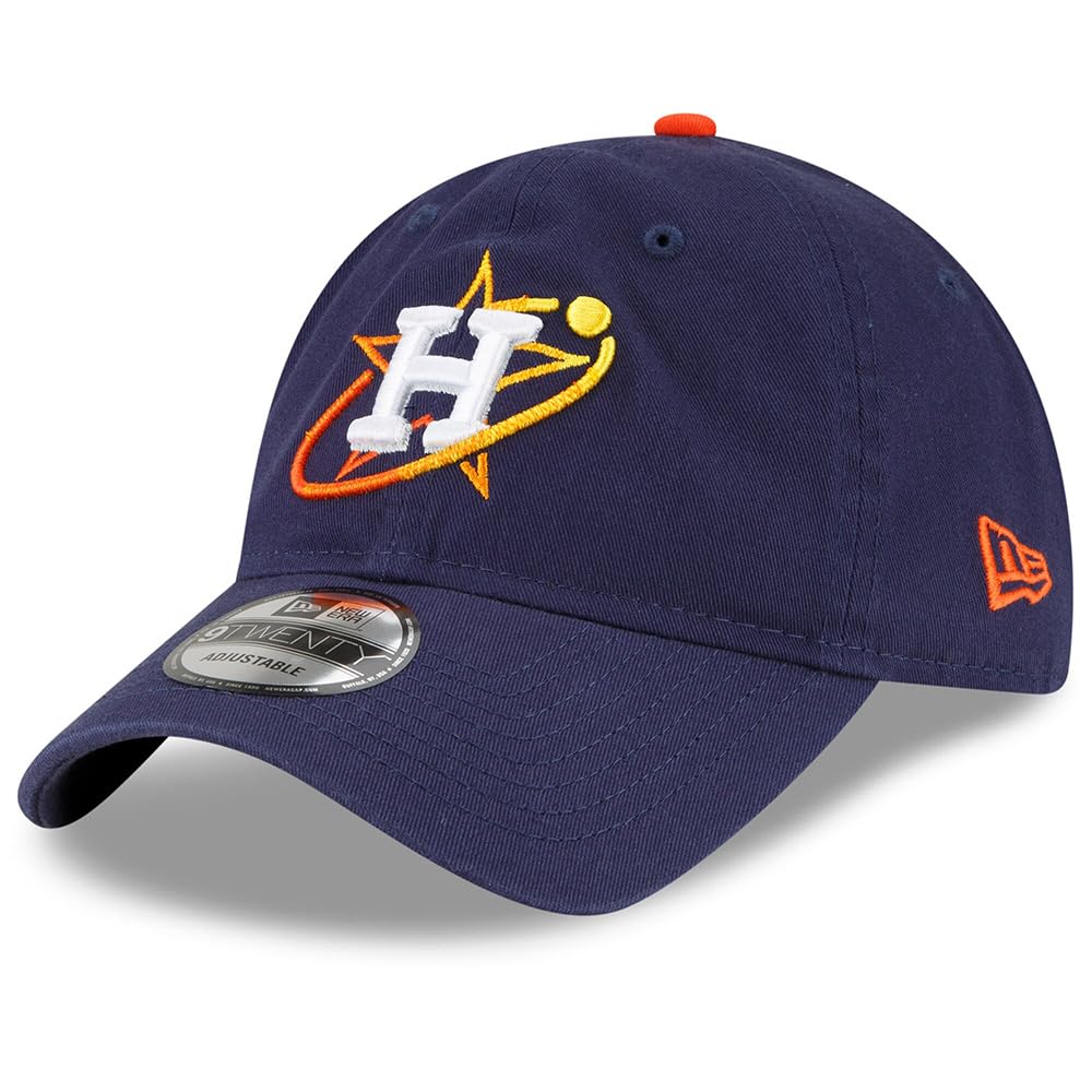 New Era Houston Astros 9TWENTY City Connect Strapback Adjustable Navy Blue Cap, Hat,