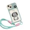 Lanyard Card Holder Phone Case Line Puppy Domestic Android for Huawei NOVA10 Honor Fashion Cartoon Case