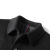Autumn And Winter Men's Woolen Coat Men's Lapel Thickened Coat