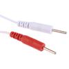 2.5Mm Electrotherapy Electrode Lead Wires Cable For Tens Massager Cable 1.5M