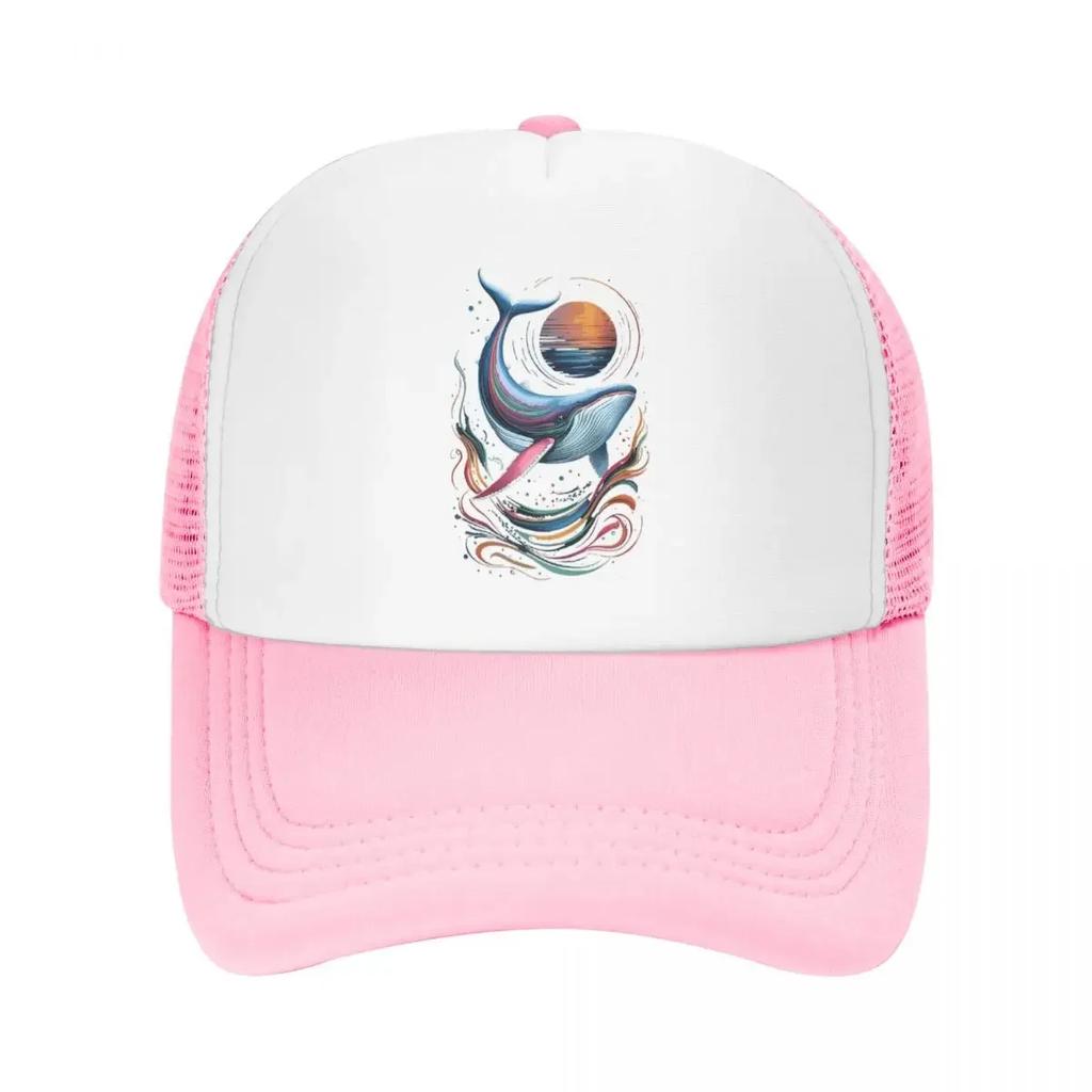Killer Whale Very Long,body Paint In Layers Upon Layers Of Different Cap Mesh Baseball Caps Adjustable Hat Hip Hop Baseball Hats
