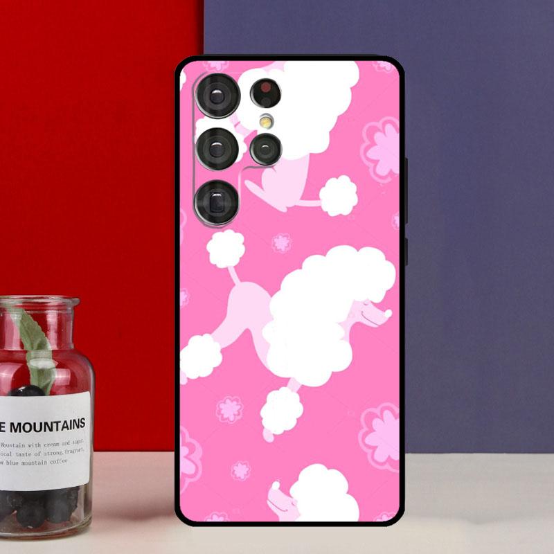 

Poodles cartoon Girly Cute Funda Case For Samsung Galaxy S25 Ultra S9 S10 S20 S22 Plus S21 FE S23 S24 Ultra Phone Cover Galaxy S25