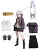 [CR ROLECOS] Kyoko Kirigiri Cosplay Kostüm, Kyoko Kirigiri Cosplay Uniform Kostüm (Kyoko Kirigiri, M)