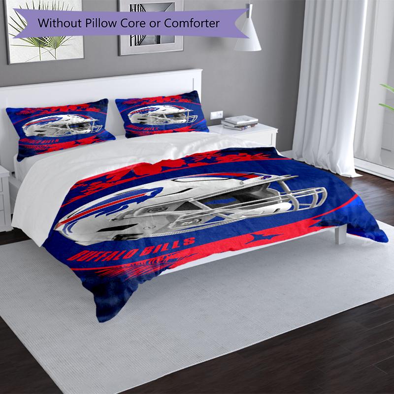 Football Helmet Art Themed Bedding 3Pcs Duvet Cover Set Decorative Bed Linen For Teen Room Home Decoration